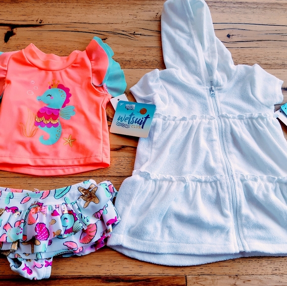 Baby 6m swimsuit set - Picture 1 of 3